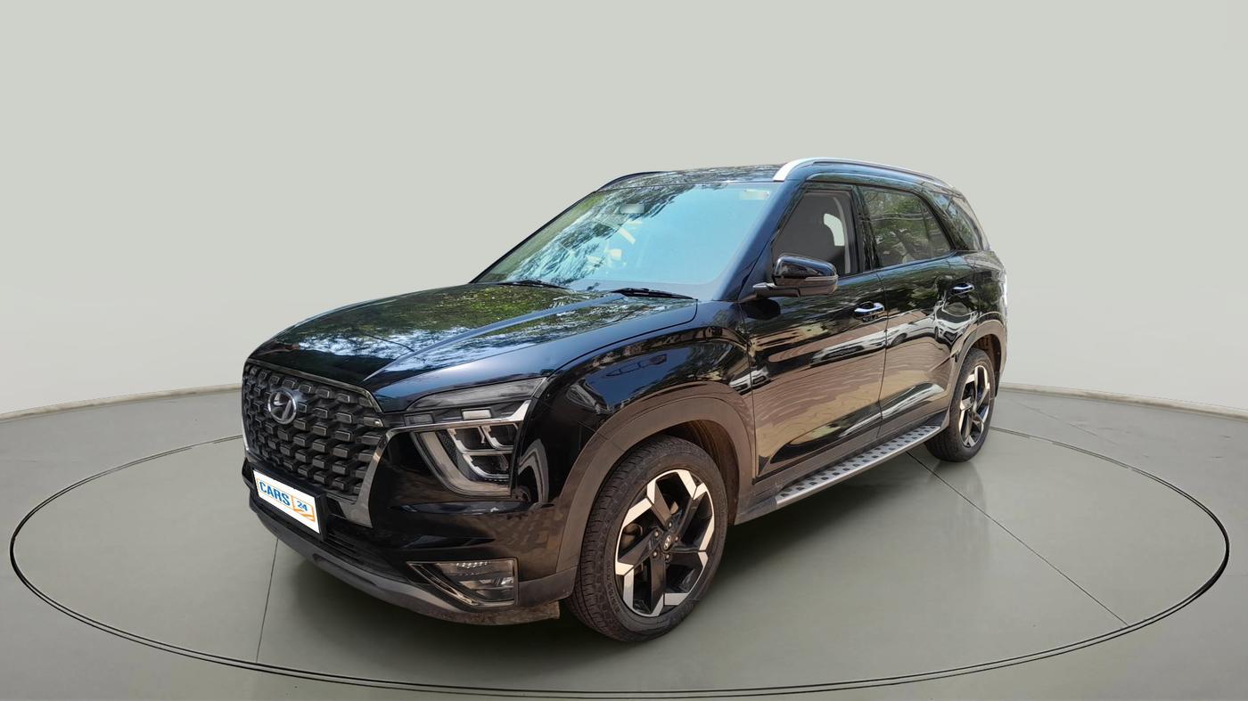 2021 Hyundai ALCAZAR PLATINUM (O) 6STR 2.0 AT, Petrol, Automatic, 57,466 km, exterior