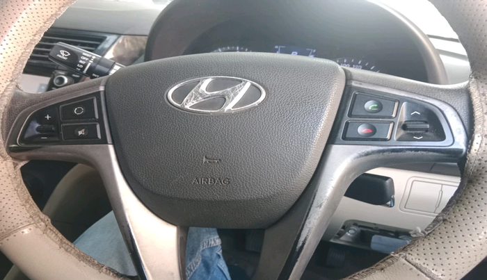 2016 Hyundai Verna 1.6 VTVT SX AT, Petrol, Automatic, 84,584 km, interior