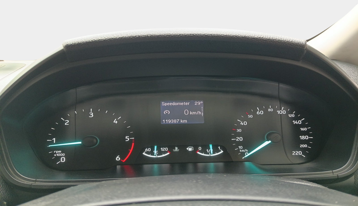 2018 Ford Ecosport TITANIUM + 1.5L DIESEL, Diesel, Manual, 1,19,387 km, interior