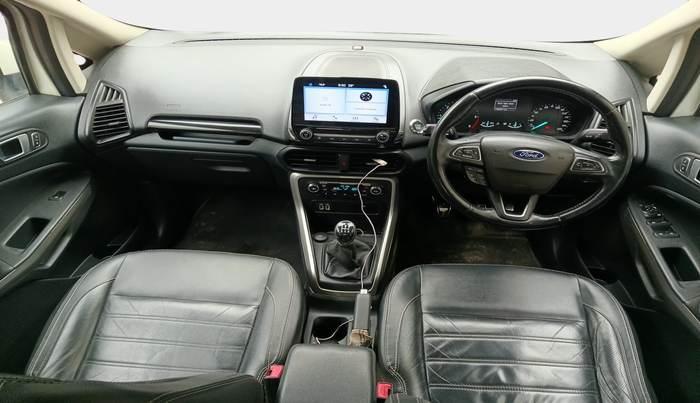 2018 Ford Ecosport TITANIUM + 1.5L DIESEL, Diesel, Manual, 1,19,387 km, interior