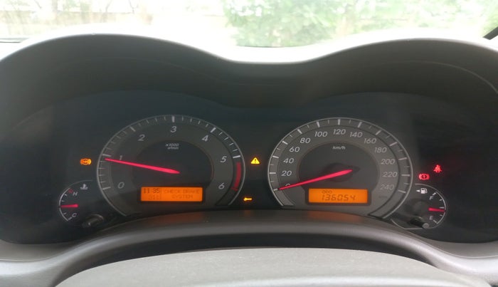 2010 Toyota Corolla Altis G DIESEL, Diesel, Manual, 1,36,054 km, interior