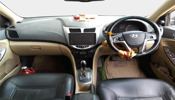 2013 Hyundai Verna FLUIDIC 1.6 EX CRDI AT, Diesel, Automatic, 90,726 km, interior