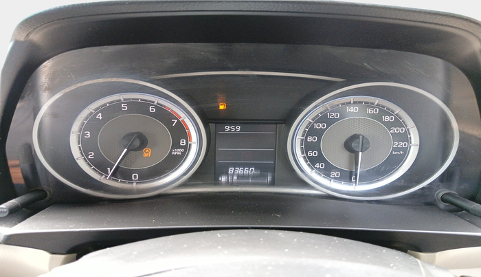 2020 Maruti Dzire VXI, Petrol, Manual, 83,660 km, interior