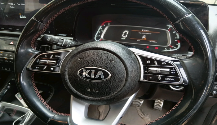 2021 KIA SONET GTX PLUS 1.5, Diesel, Manual, 1,41,480 km, interior