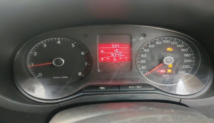 2014 Volkswagen Polo HIGHLINE1.2L, Petrol, Manual, 76,540 km, interior