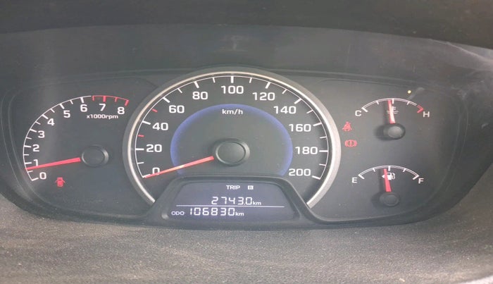 2016 Hyundai Grand i10 MAGNA 1.2 KAPPA VTVT, Petrol, Manual, 1,06,830 km, interior