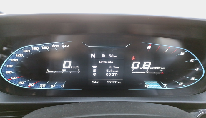 2021 Hyundai NEW I20 N LINE N8 1.0 TURBO GDI IMT DUAL TONE, Petrol, Manual, 39,301 km, interior