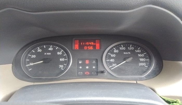 2014 Nissan Terrano XV D THP PREMIUM 110 PS, Diesel, Manual, 1,11,549 km, interior