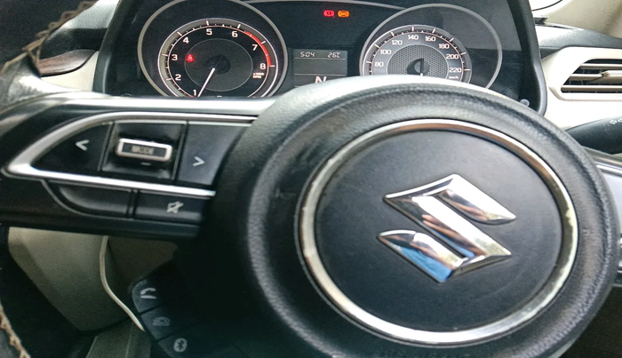 2017 Maruti Dzire VXI AMT, Petrol, Automatic, 86,051 km, interior