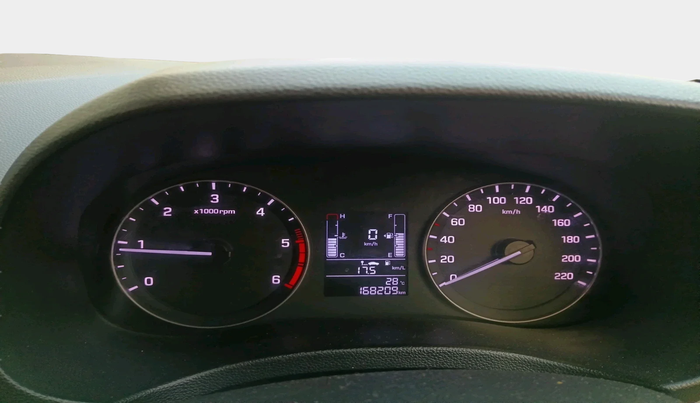 2018 Hyundai Creta SX 1.6 DIESEL, Diesel, Manual, 1,68,209 km, interior