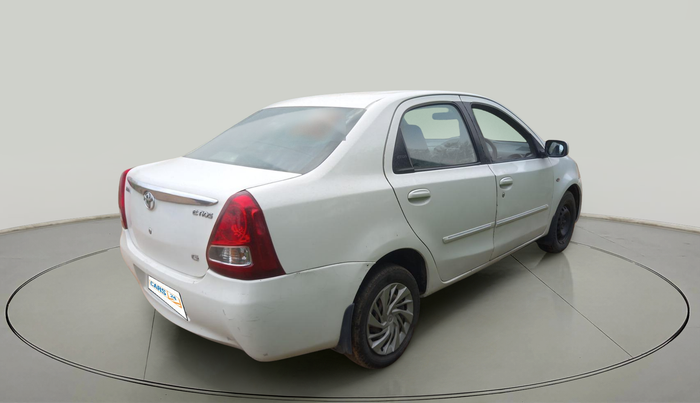 2012 Toyota Etios G, Petrol, Manual, 85,610 km, exterior