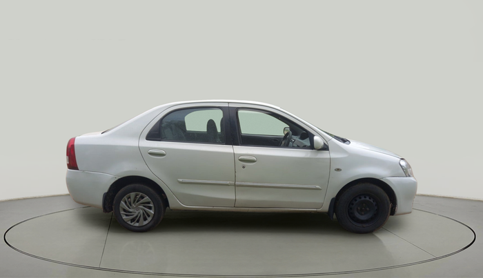 2012 Toyota Etios G, Petrol, Manual, 85,610 km, exterior