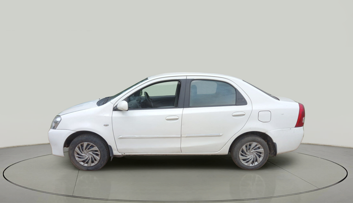 2012 Toyota Etios G, Petrol, Manual, 85,610 km, exterior
