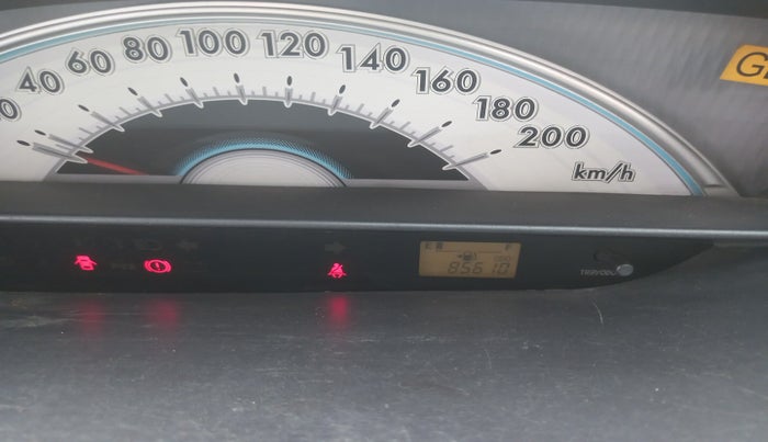 2012 Toyota Etios G, Petrol, Manual, 85,610 km, interior