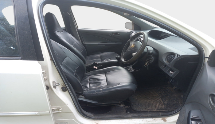 2012 Toyota Etios G, Petrol, Manual, 85,610 km, interior
