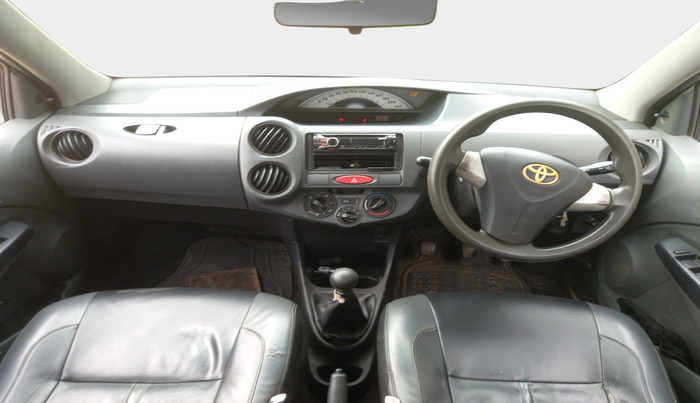2012 Toyota Etios G, Petrol, Manual, 85,610 km, interior