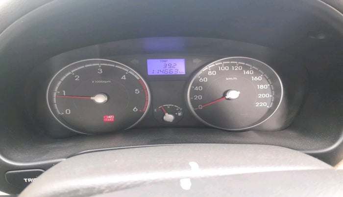 2010 Hyundai Verna TRANSFORM 1.5 CRDI, Diesel, Manual, 1,14,663 km, interior