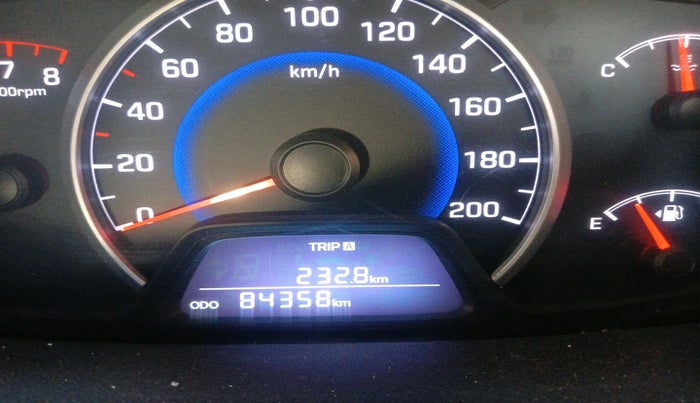 2014 Hyundai Grand i10 SPORTZ 1.2 KAPPA VTVT, Petrol, Manual, 84,358 km, interior