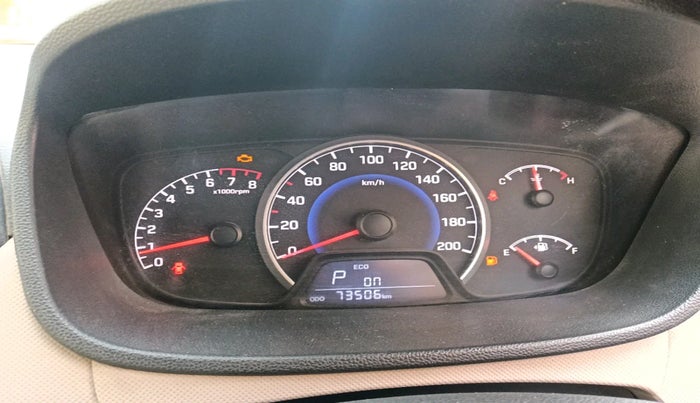 2018 Hyundai Grand i10 SPORTZ (O) AT 1.2 KAPPA VTVT, Petrol, Automatic, 73,506 km, interior