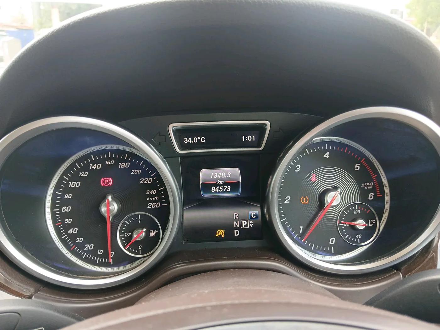 2016 Mercedes Benz GLE 250 D4 MATIC, Diesel, Automatic, 84,573 km, interior
