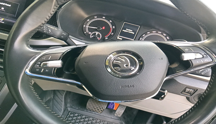 2022 Skoda KUSHAQ AMBITION 1.0L TSI AT, Petrol, Automatic, 30,515 km, interior