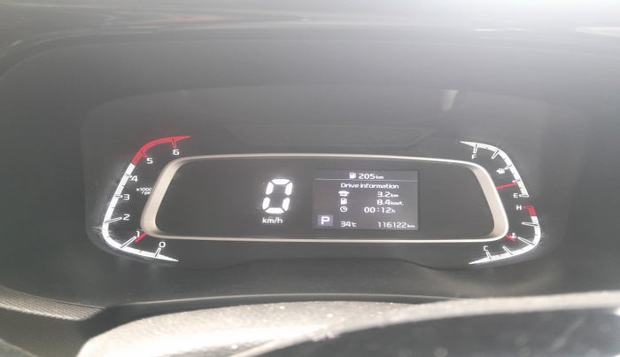 2021 KIA SONET HTX 1.5 AT, Diesel, Automatic, 1,16,122 km, interior
