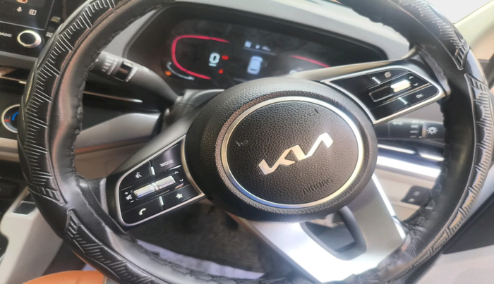 2023 KIA CARENS PRESTIGE 1.5 DIESEL IMT 7 STR, Diesel, Manual, 18,618 km, interior
