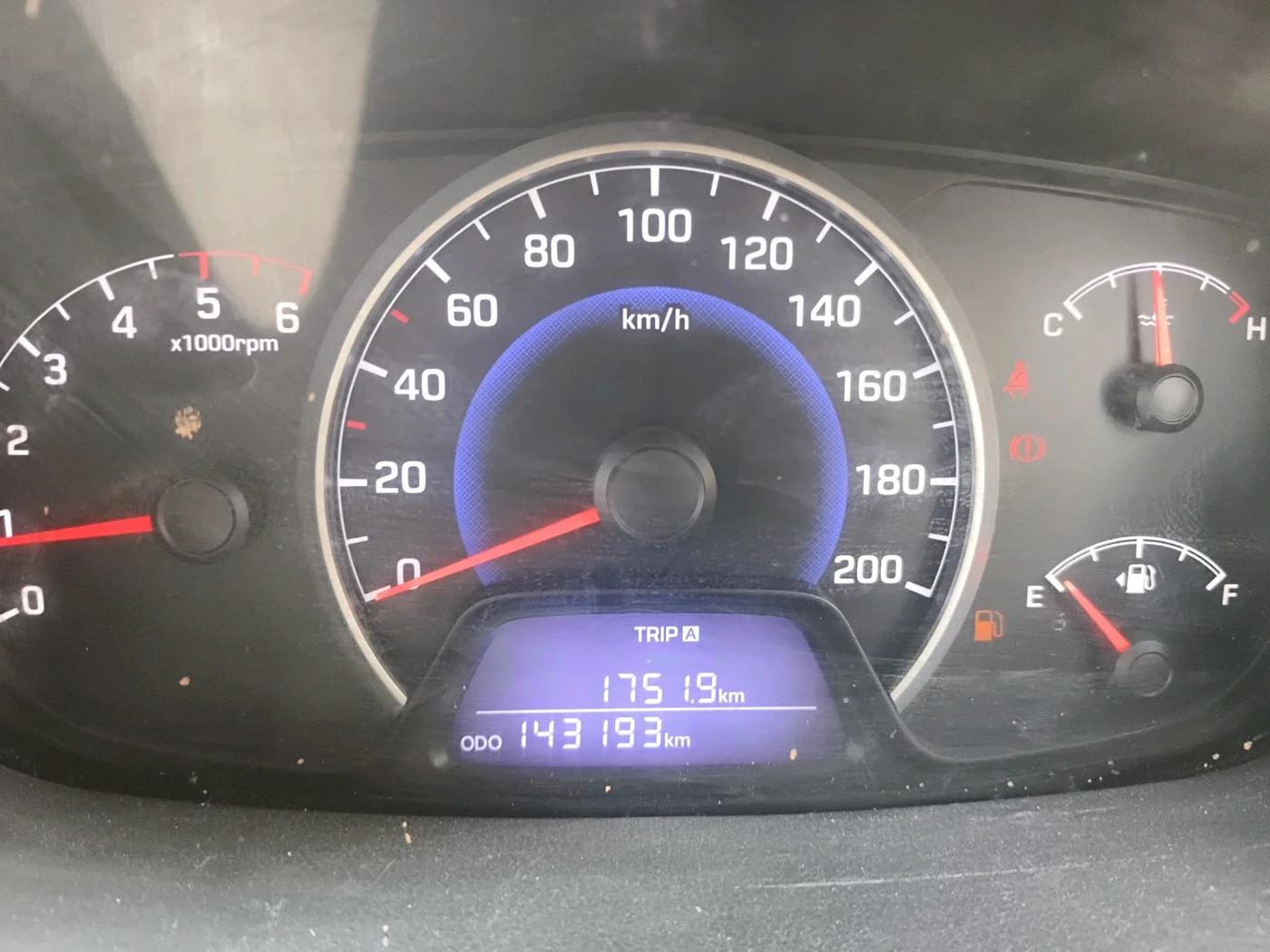 2015 Hyundai Grand i10 SPORTZ 1.1 CRDI, Diesel, Manual, 1,43,193 km, interior
