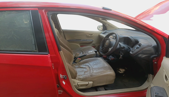 2012 Honda Brio S MT, Petrol, Manual, 1,23,656 km, interior