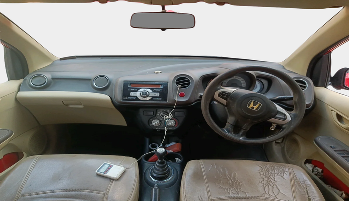 2012 Honda Brio S MT, Petrol, Manual, 1,23,656 km, interior