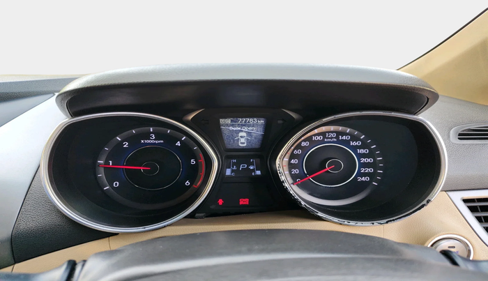 2013 Hyundai New Elantra 1.6 SX AT DIESEL, Diesel, Automatic, 77,783 km, interior