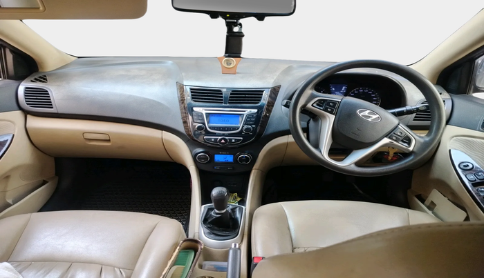 2013 Hyundai Verna FLUIDIC 1.6 CRDI EX, Diesel, Manual, 2,14,389 km, interior