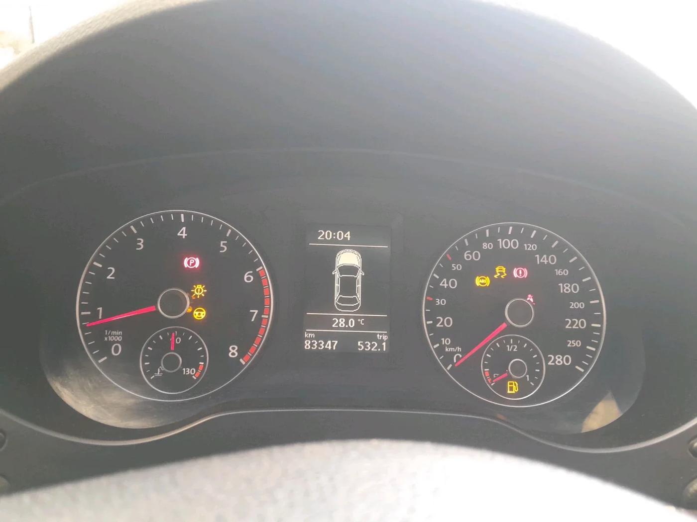 2012 Volkswagen Jetta TRENDLINE TSI, Petrol, Manual, 83,347 km, interior