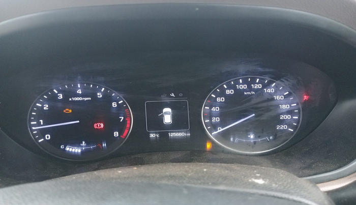 2017 Hyundai Elite i20 ASTA 1.2 (O), Petrol, Manual, 1,25,660 km, interior