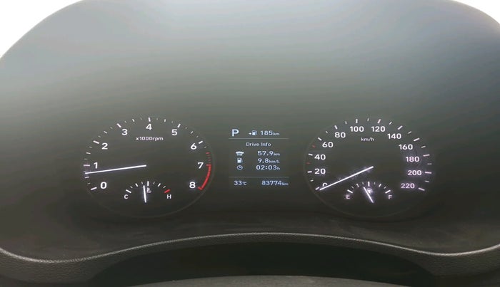 2017 Hyundai Verna 1.6 VTVT SX (O) AT, Petrol, Automatic, 83,774 km, interior