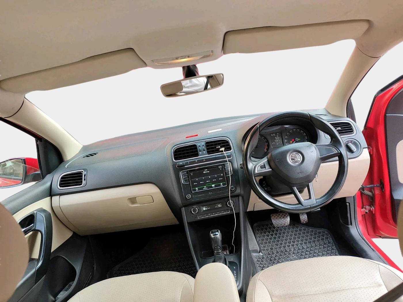 2017 Skoda Rapid STYLE 1.5 TDI AT, Diesel, Automatic, 75,587 km, interior