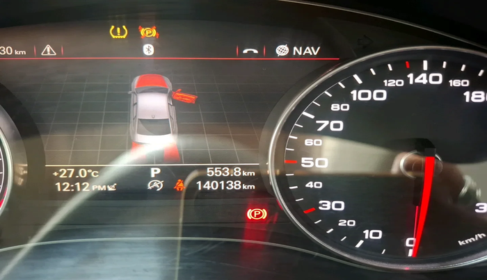 2011 Audi A6 2.8 FSI, Petrol, Automatic, 1,40,138 km, interior