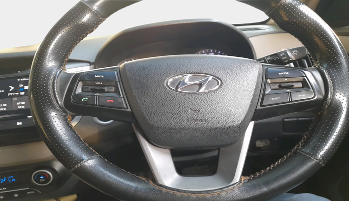 2016 Hyundai Creta SX PLUS AT 1.6 DIESEL, Diesel, Automatic, 1,07,772 km, interior