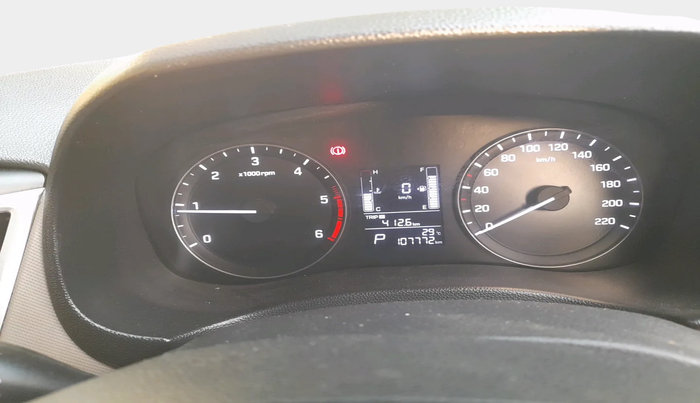 2016 Hyundai Creta SX PLUS AT 1.6 DIESEL, Diesel, Automatic, 1,07,772 km, interior