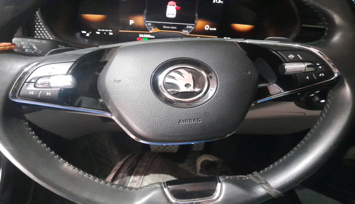 2024 Skoda SLAVIA STYLE 1.0L TSI AT, Petrol, Automatic, 26,288 km, interior