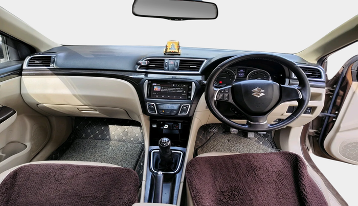 2017 Maruti Ciaz ALPHA 1.4 PETROL, Petrol, Manual, 80,701 km, interior