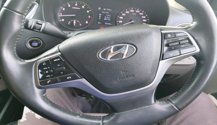 2019 Hyundai Verna 1.6 VTVT SX (O) AT, Petrol, Automatic, 55,038 km, interior
