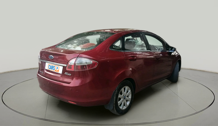 2012 Ford Fiesta TITANIUM+ PETROL AT, Petrol, Automatic, 1,16,128 km, exterior