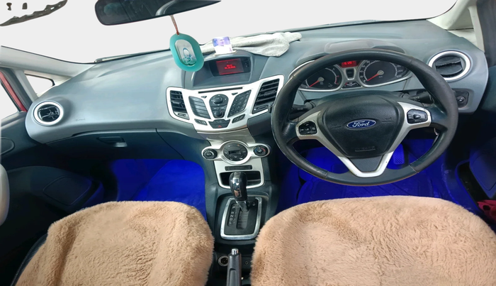 2012 Ford Fiesta TITANIUM+ PETROL AT, Petrol, Automatic, 1,16,128 km, interior