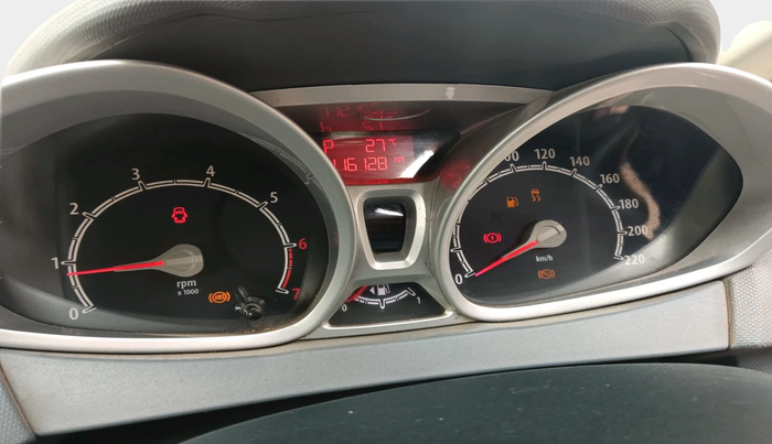 2012 Ford Fiesta TITANIUM+ PETROL AT, Petrol, Automatic, 1,16,128 km, interior