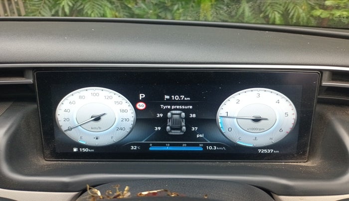 2022 Hyundai Tucson SIGNATURE 2.0 AT DIESEL, Diesel, Automatic, 72,537 km, interior