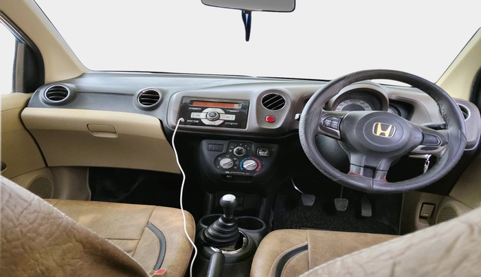 2012 Honda Brio S MT, Petrol, Manual, 1,14,943 km, interior