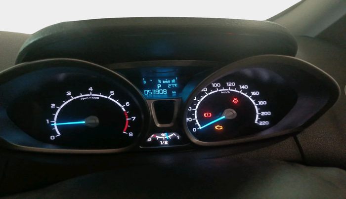 2016 Ford Ecosport TITANIUM 1.5L PETROL AT, Petrol, Automatic, 53,908 km, interior