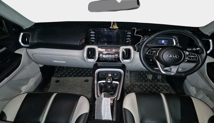 2021 KIA SONET HTX 1.0 IMT, Petrol, Manual, 12,428 km, interior