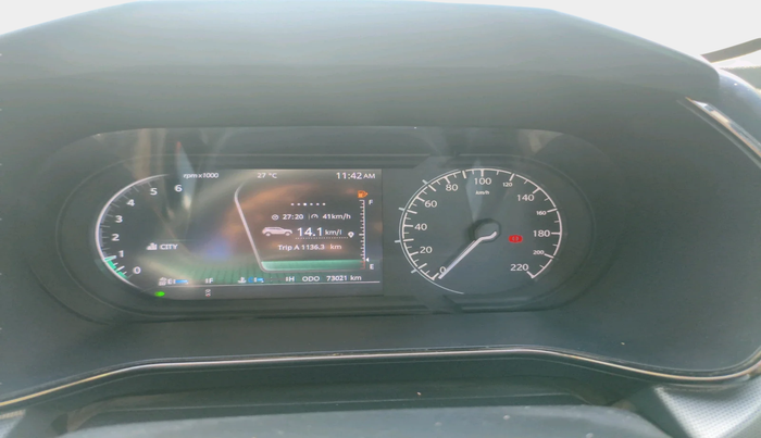 2022 Tata Harrier XZ PLUS 2.0L DARK EDITION, Diesel, Manual, 73,021 km, interior